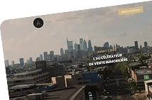 Immolibre website mockup