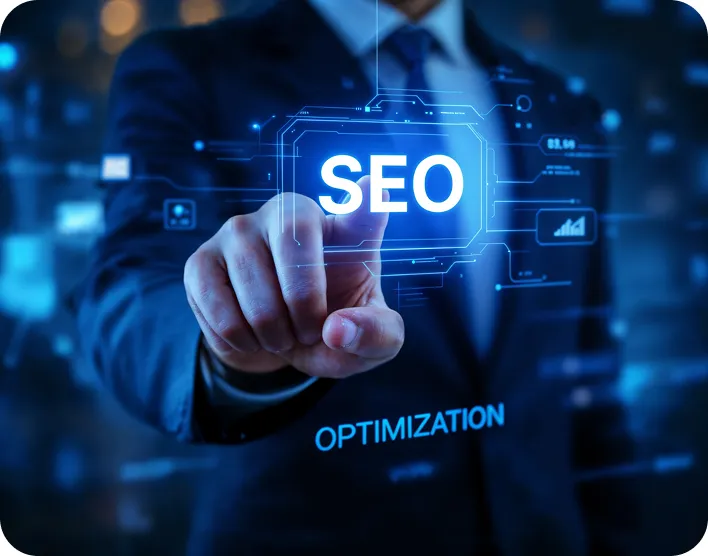 On-Page SEO — illustrative service visual