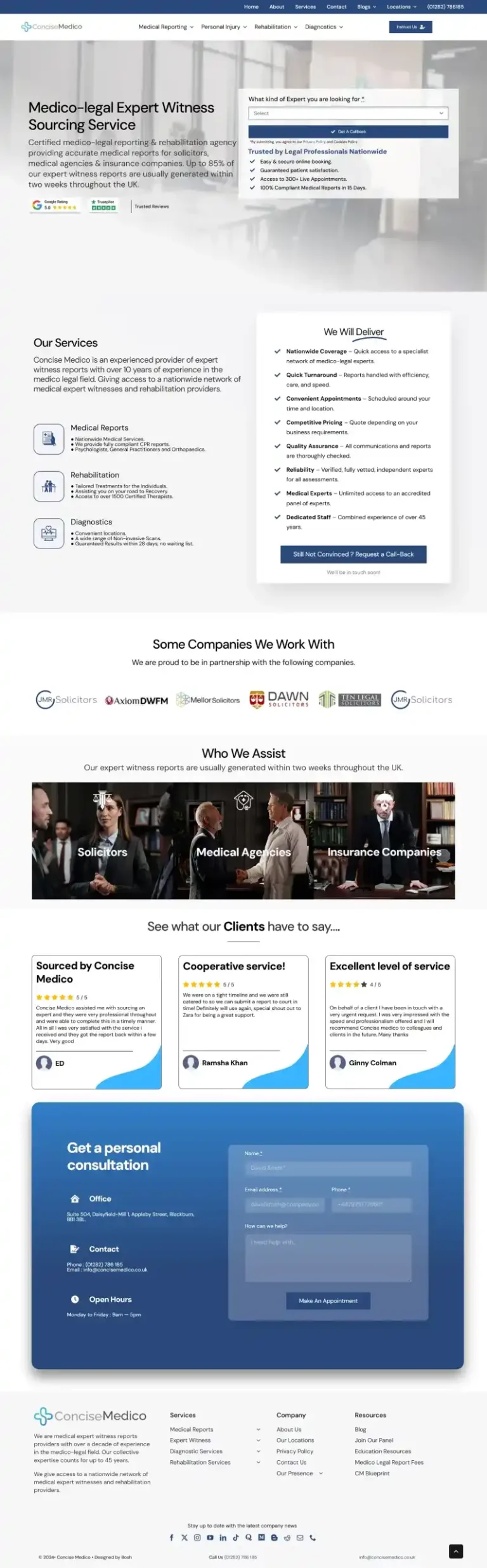 concisemedico home page