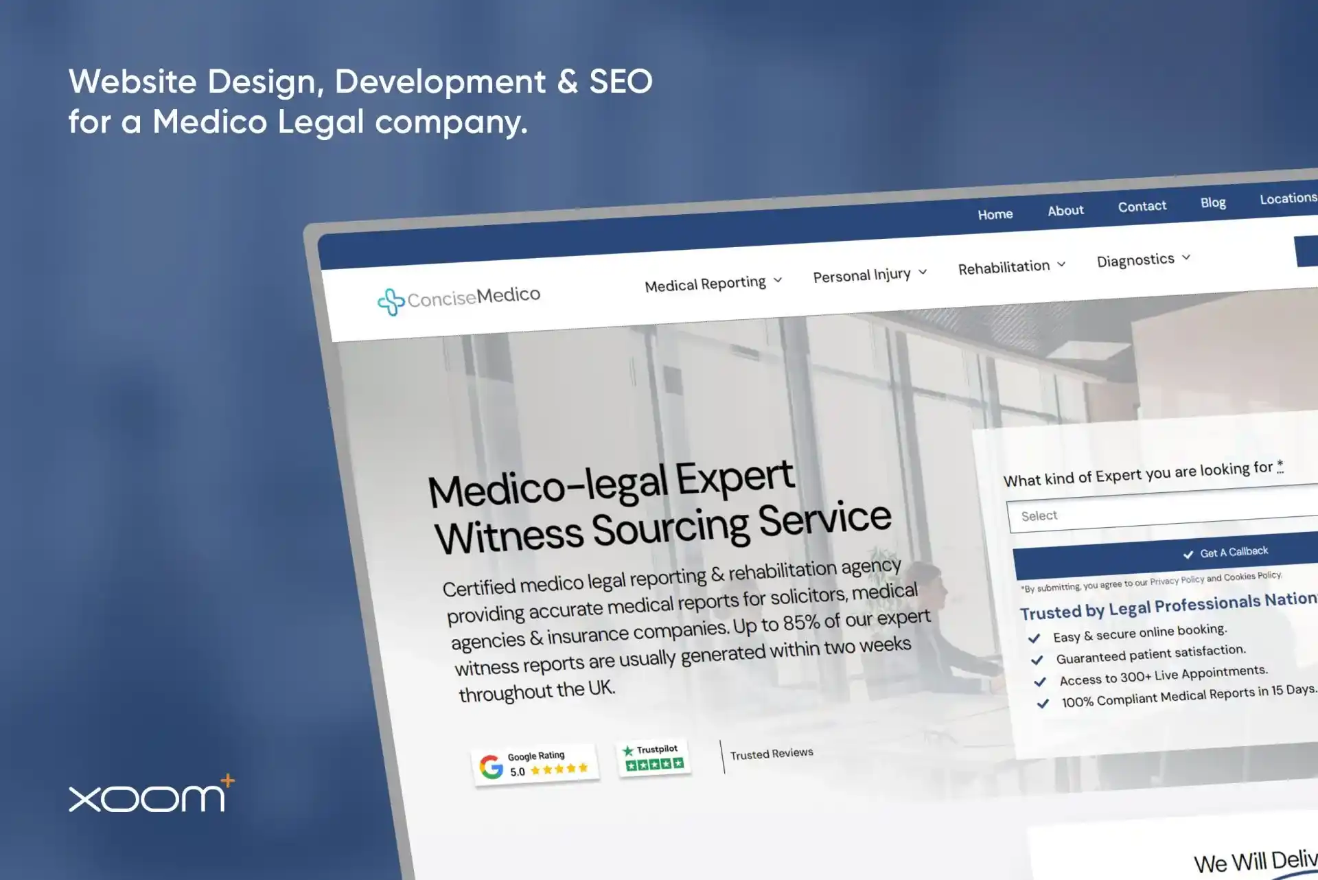 Concise Medico Website Design, Development & SEO