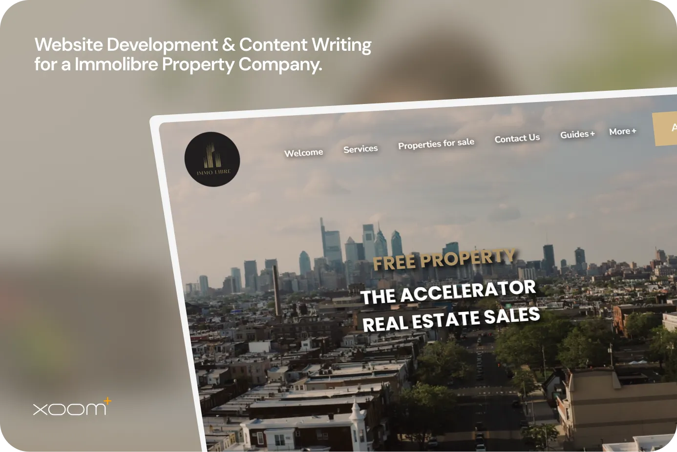 Immolibre Website Design, Development