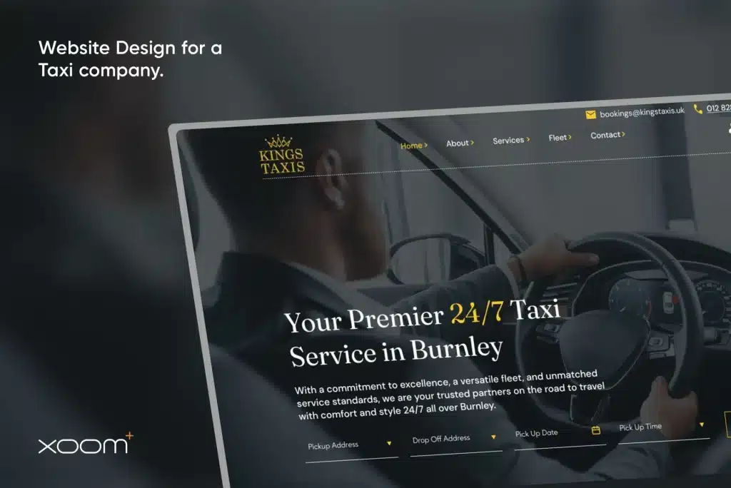 Kings-Taxi-Web-Design-Portfolio
