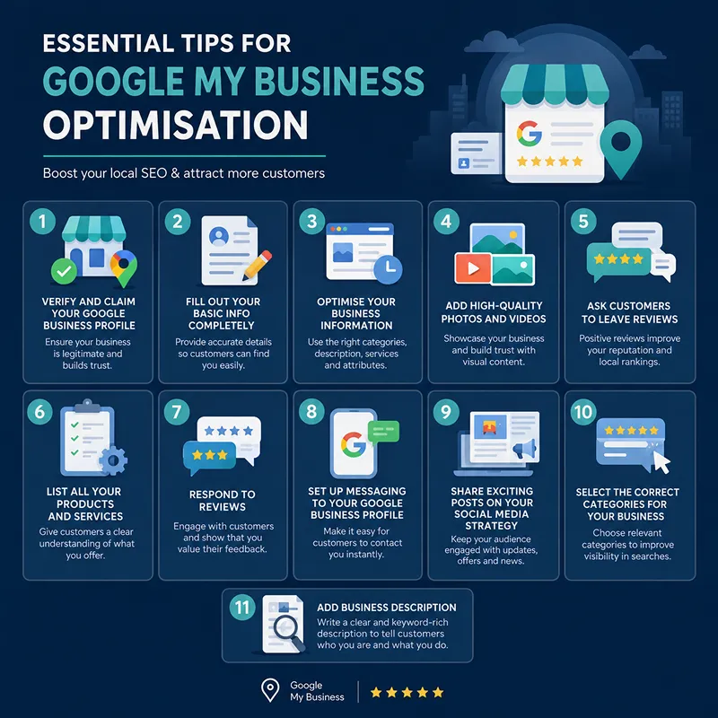 Essential Tips for Google My Business Optimisation