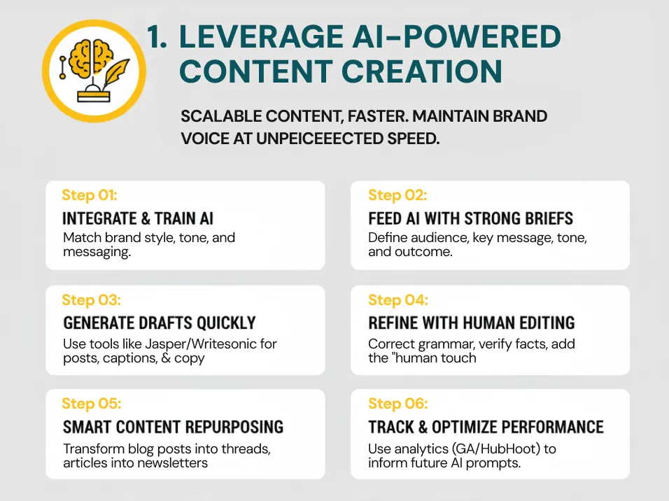 Leverage AI-Powered Content Creation