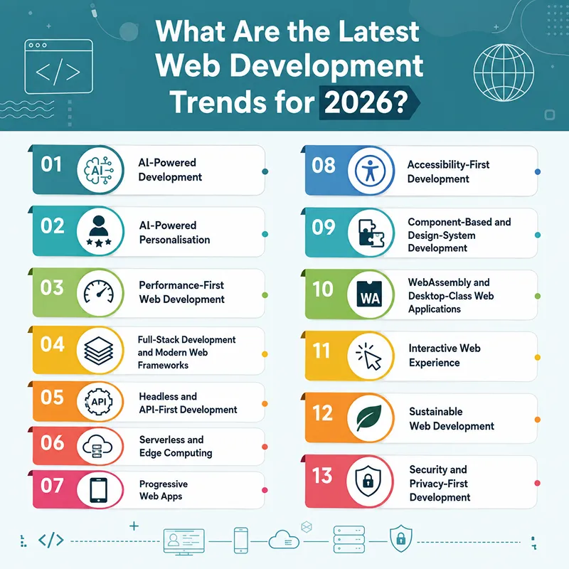 What are the lastest Web Development Trends for 2026