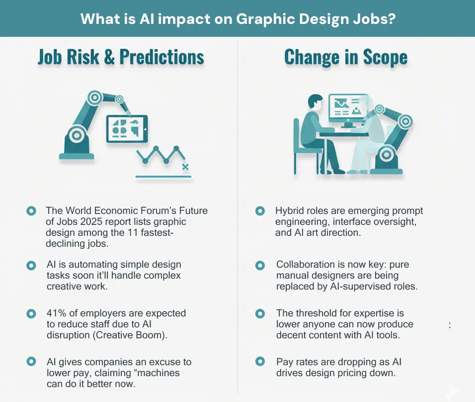 What is AI impact on Graphic Design Jobs