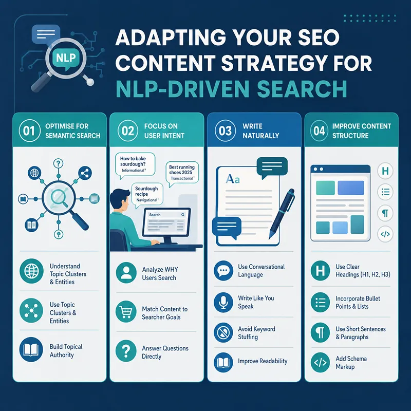 Adapting your SEO content strategy for NLP Driven search