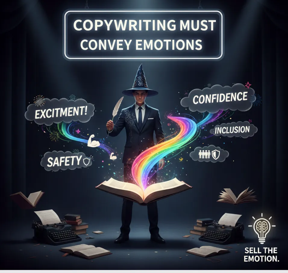 Copywriting Must Convey Emotions