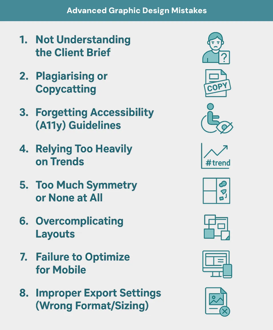 Advanced Graphic Design Mistakes