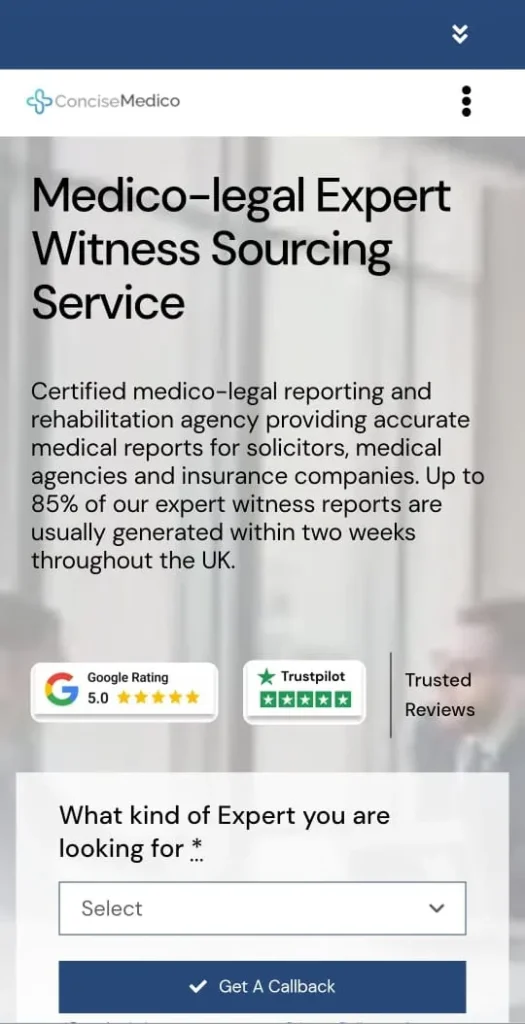 concisemedico home page