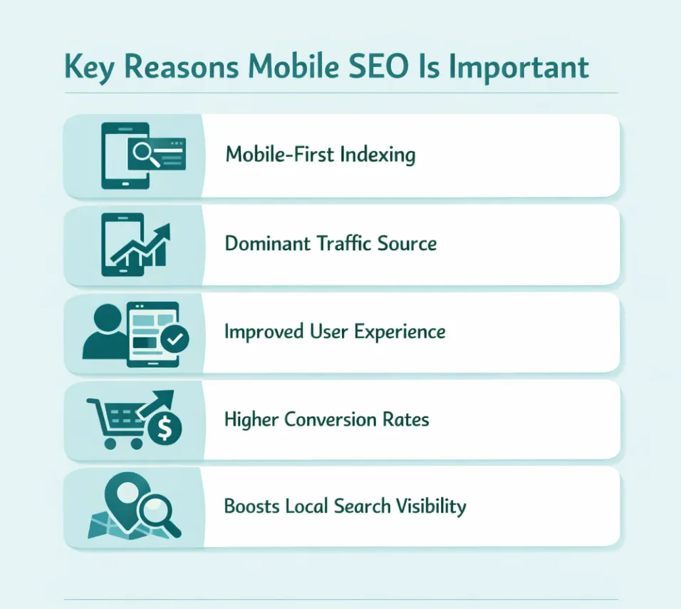 Key reasons mobile SEO is important