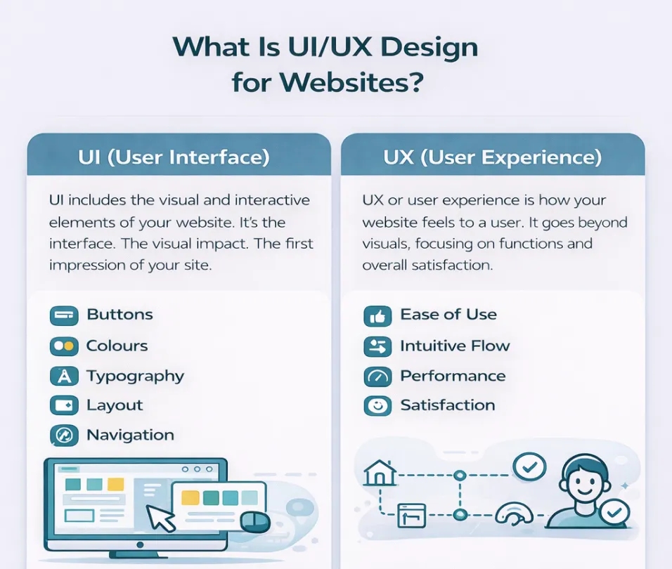 UX Design for website