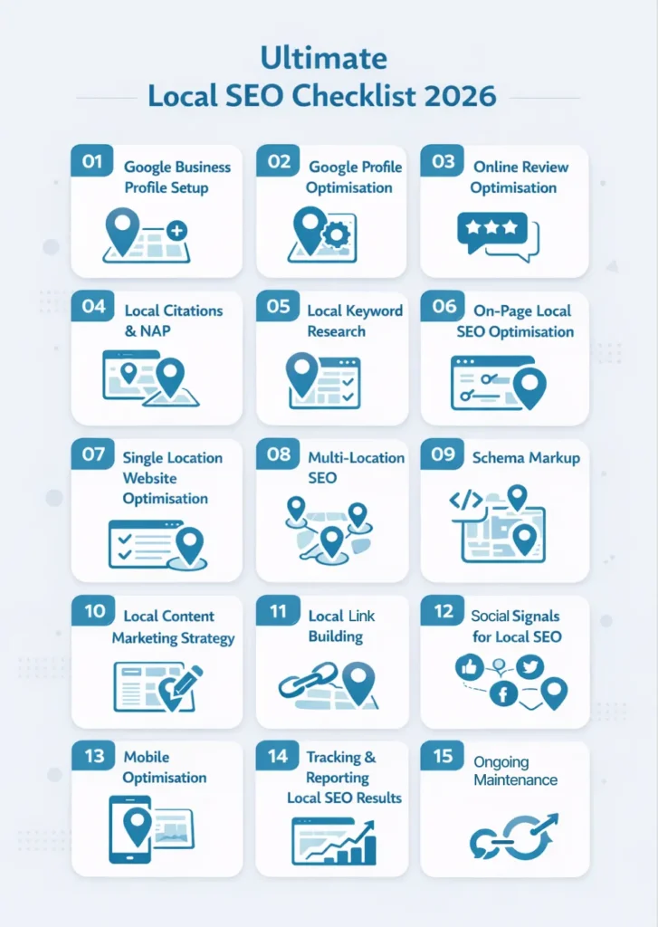 Ultimate local SEO Checklist 2026