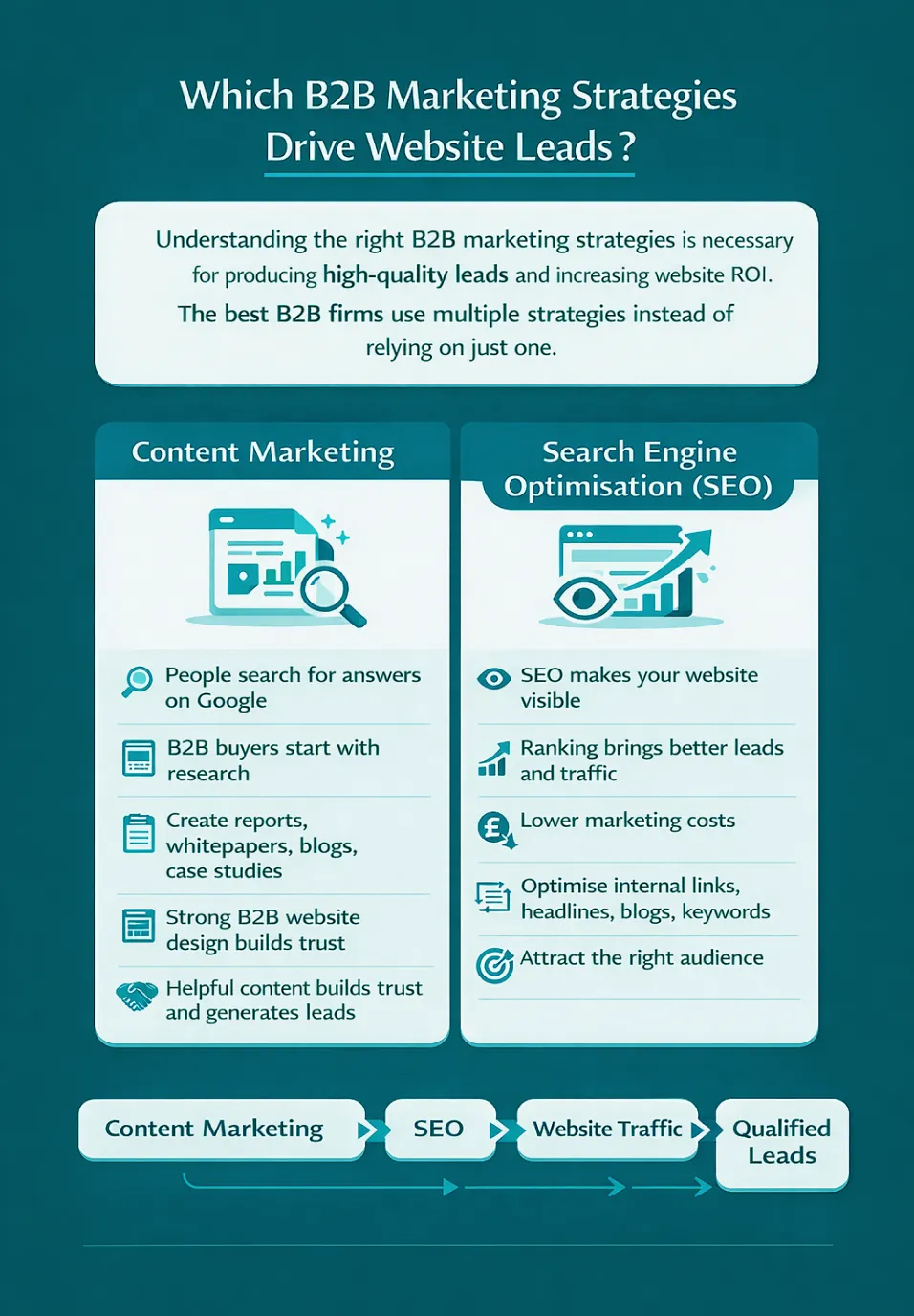Which B2B Marketing Strategies Drive Website Leads