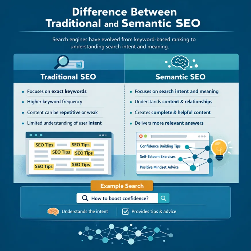 Difference Between Traditional and Semantic SEO