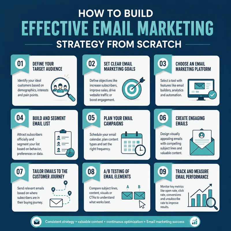 How to built Effective Email Marketing Strategy From Scratch