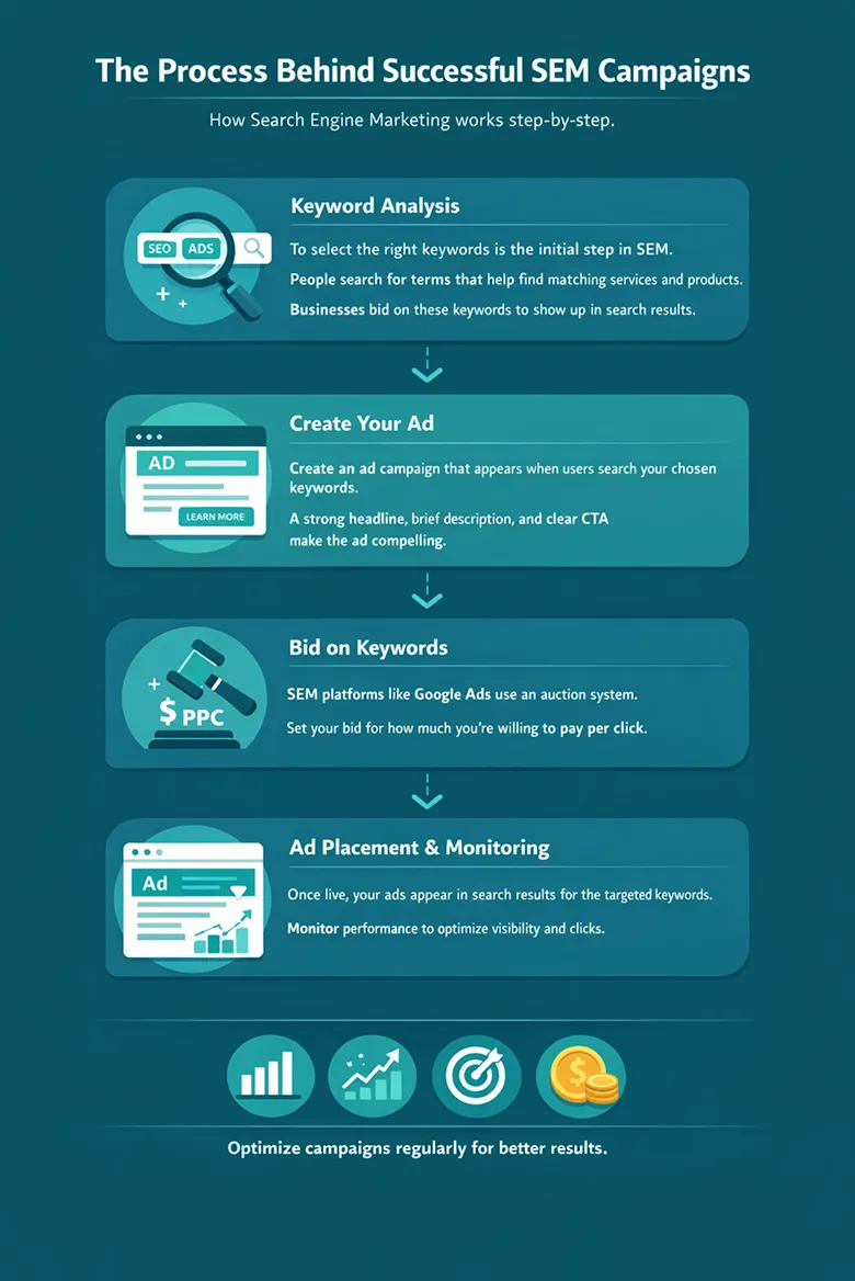 The Process Behind Successful SEM Campaigns