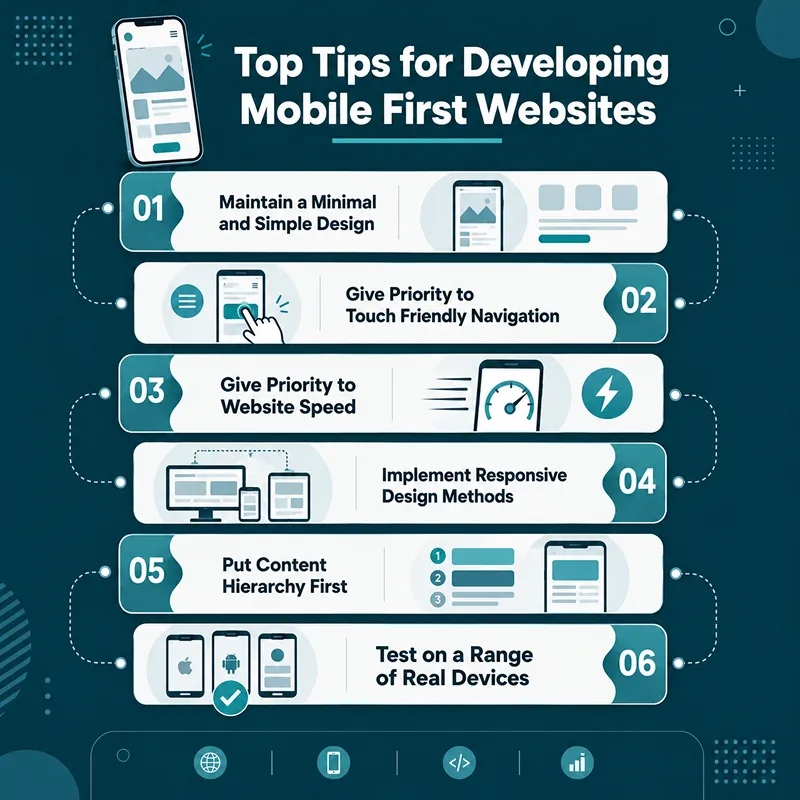 Top Tips for Developing Mobile First Websites