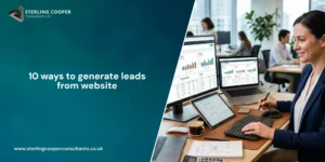 generate leads from a website