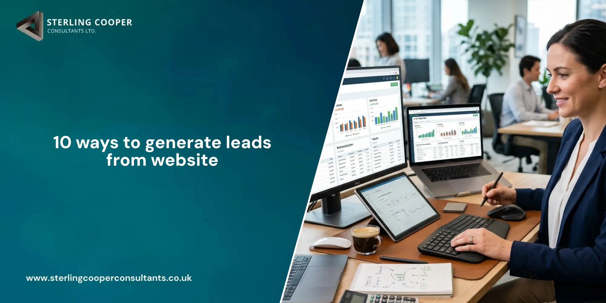 generate leads from a website