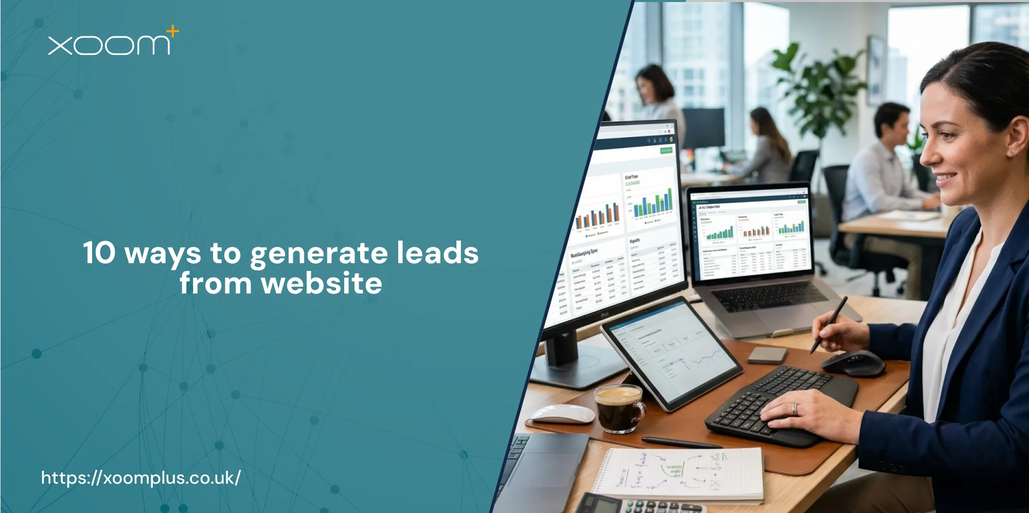 generate leads from a website