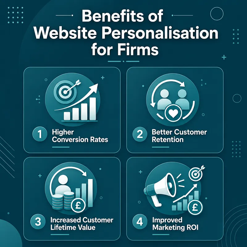 Benefits of Website Personalisation for Firms
